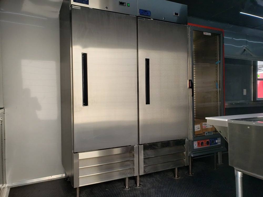 8.5' x 22' Lime Green Food Concession Trailer With Appliances