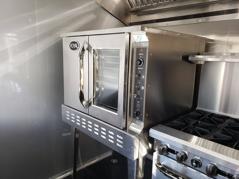 8.5' x 22' Lime Green Food Concession Trailer With Appliances