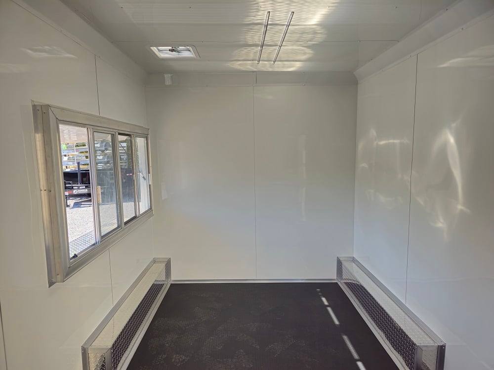 8.5' X 22' Orange Pizza Food Event Catering Concession Trailer