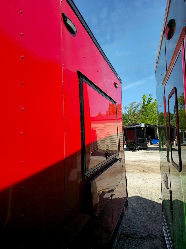 591-8.5-x-22-red-bbq-food-event-catering-concession-11.jpg 8.5' X 22' Red BBQ Food Event Catering Concession