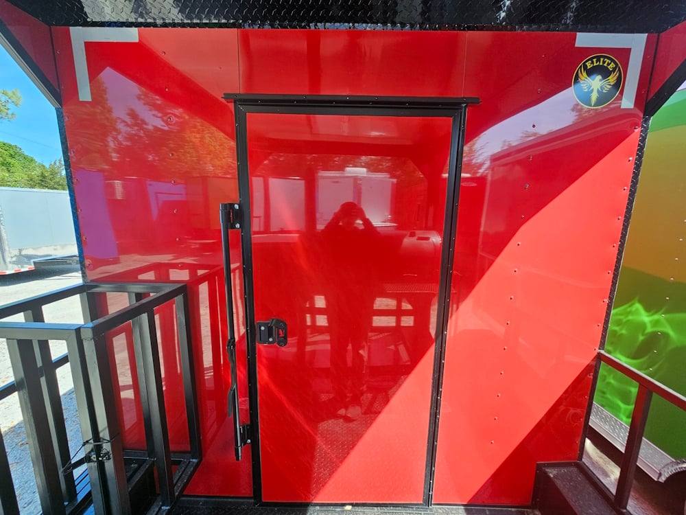 591-8.5-x-22-red-bbq-food-event-catering-concession-16.jpg 8.5' X 22' Red BBQ Food Event Catering Concession