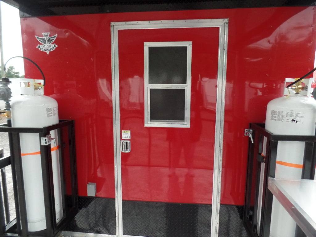 592-8.5-x-22-red-blackout-trim-concession-food-trailer-with-appliances-10.jpg 8.5' x 22' Red Blackout Trim Concession Food Trailer With Appliances