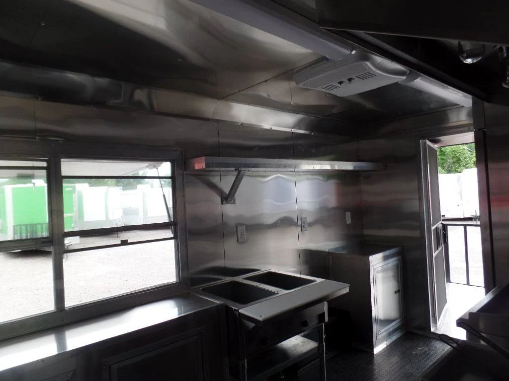 592-8.5-x-22-red-blackout-trim-concession-food-trailer-with-appliances-25.webp 8.5' x 22' Red Blackout Trim Concession Food Trailer With Appliances