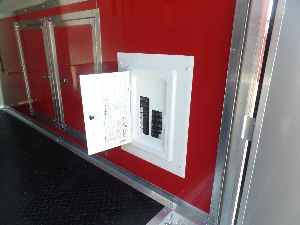 596-8.5-x-22-red-concessions-food-trailer-with-appliances-17.jpg 8.5' x 22' Red Concessions Food Trailer With Appliances