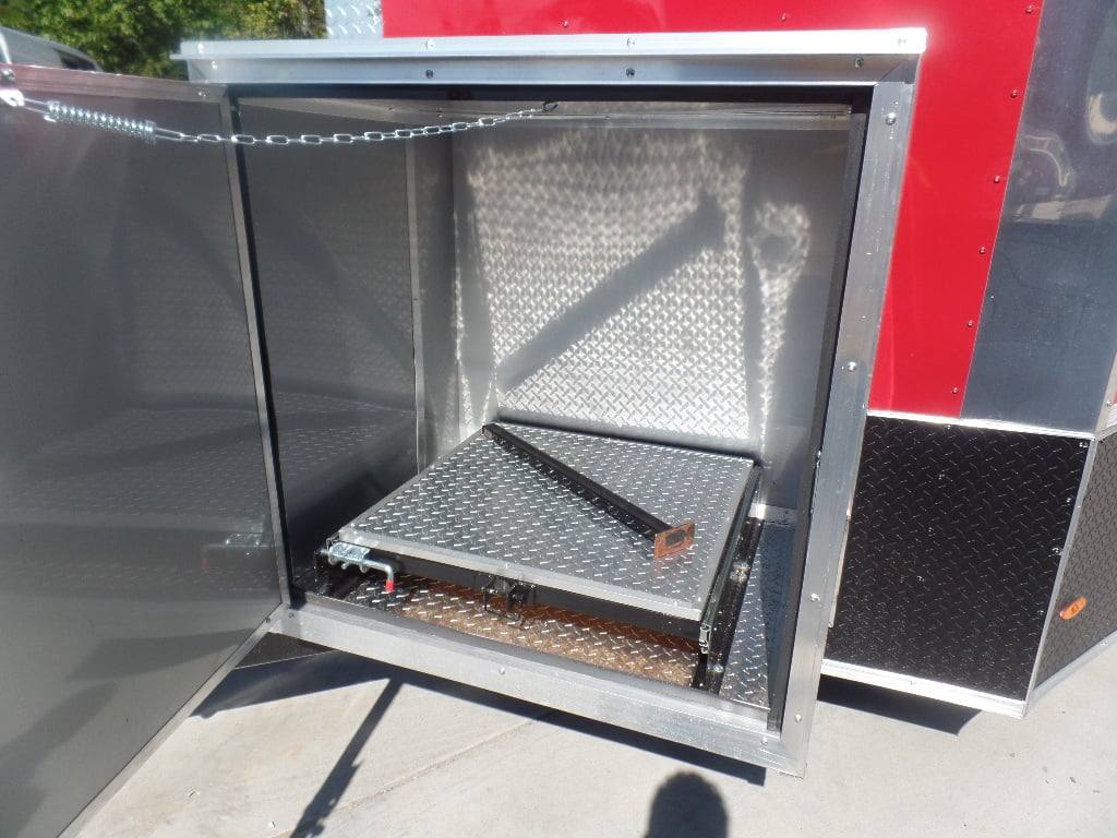 596-8.5-x-22-red-concessions-food-trailer-with-appliances-33.jpg 8.5' x 22' Red Concessions Food Trailer With Appliances