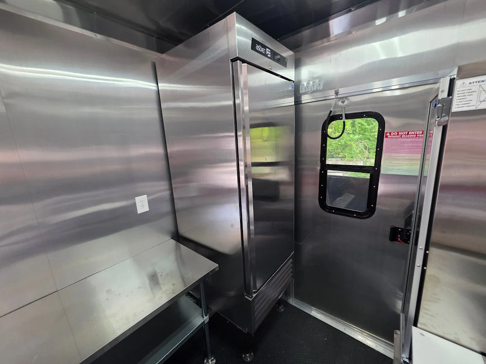 8.5' X 22' Red Elite BBQ Concession Trailer Food Event Catering