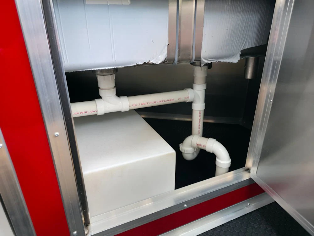 8.5' X 22' Red Elite BBQ Concession Trailer Food Event Catering