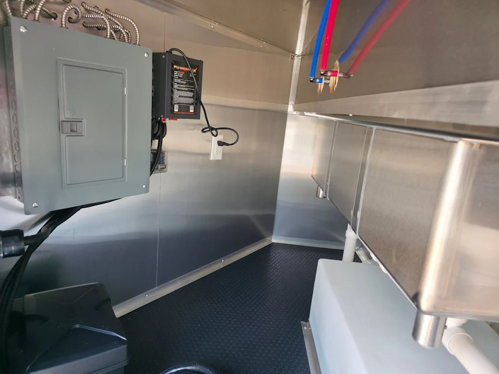8.5' X 22' Red Elite BBQ Concession Trailer Food Event Catering