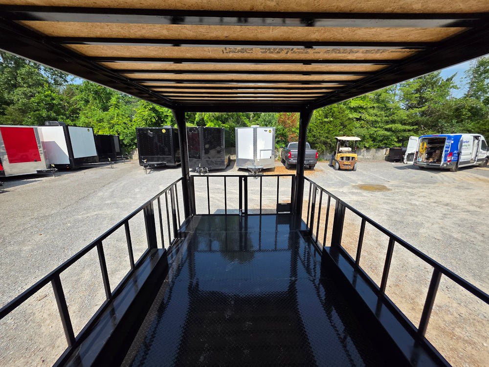 8.5' X 22' Red Hybrid Custom Drone and Equipment Trailer Agricultural and Spray