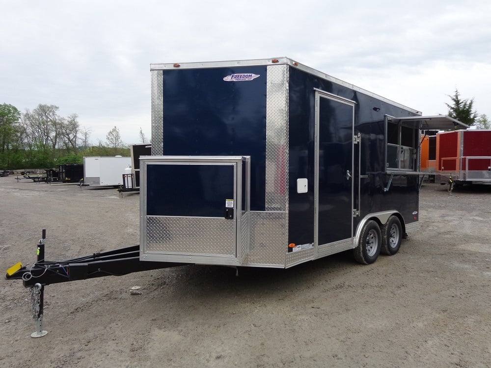 60-8.5-x-14-enclosed-indigo-blue-concession-food-trailer-5.jpg 8.5' x 14' Enclosed Indigo Blue Concession Food Trailer