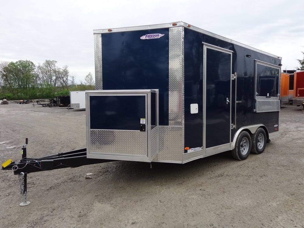60-8.5-x-14-enclosed-indigo-blue-concession-food-trailer-7.jpg 8.5' x 14' Enclosed Indigo Blue Concession Food Trailer