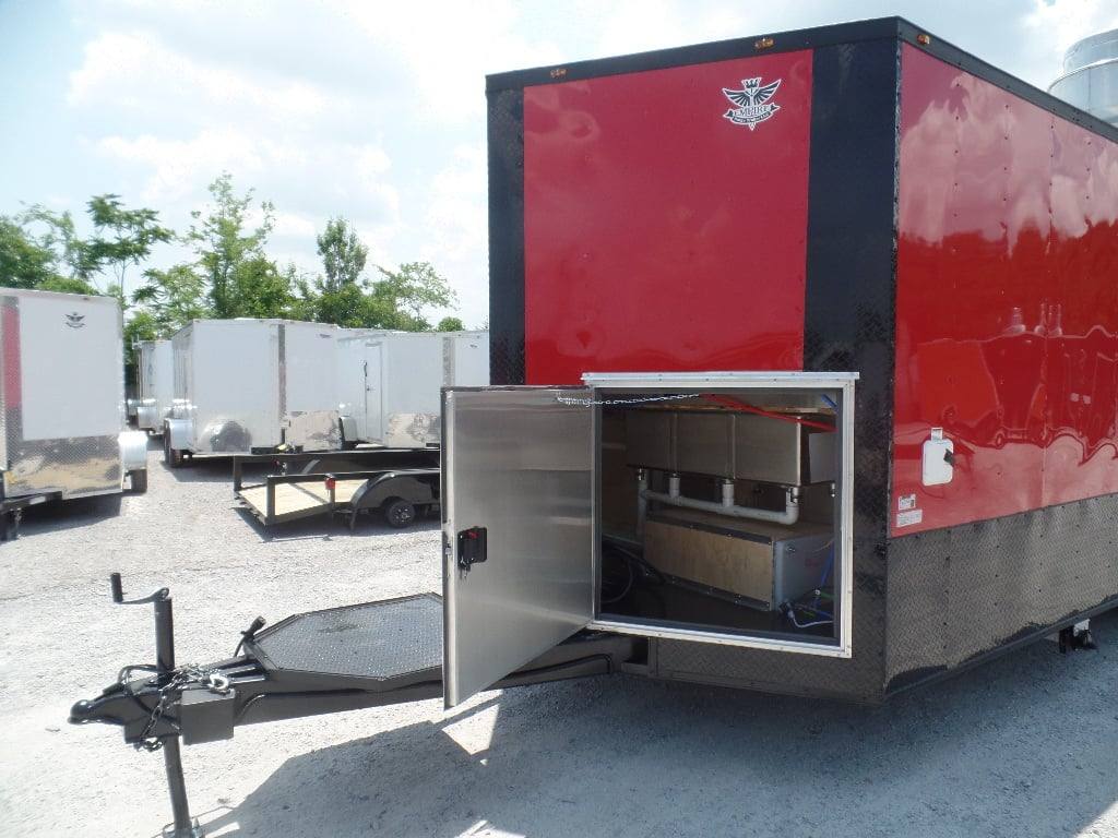 600-8.5-x-22-red-porch-bbq-concession-food-event-trailer-15.jpg 8.5' x 22' Red Porch BBQ Concession Food Event Trailer