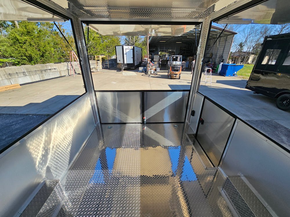602-8.5-x-22-white-w-black-out-concession-trailer-kettle-corn-event-catering-20.jpg 8.5' X 22' White / W Black Out Concession Trailer Kettle Corn Event Catering