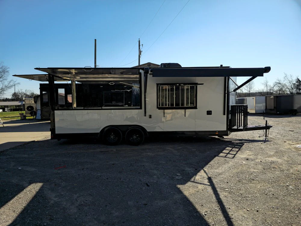 602-8.5-x-22-white-w-black-out-concession-trailer-kettle-corn-event-catering-22.webp 8.5' X 22' White / W Black Out Concession Trailer Kettle Corn Event Catering