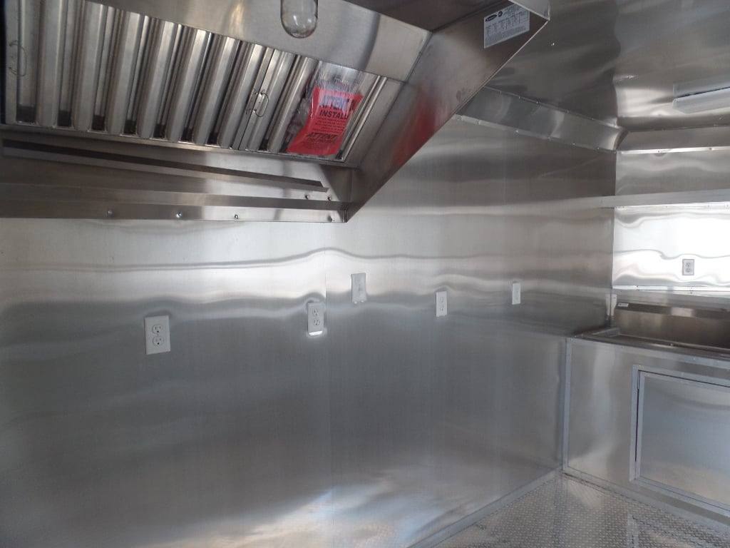 8.5' x 22' White BBQ Porch Concession Food Event Catering