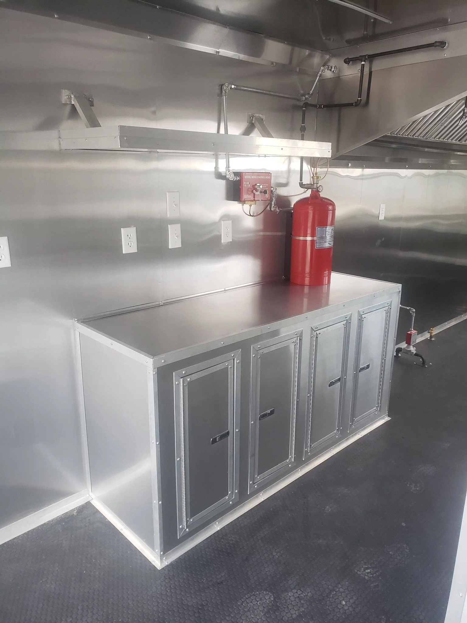 8.5' x 22' White Concession Food Trailer