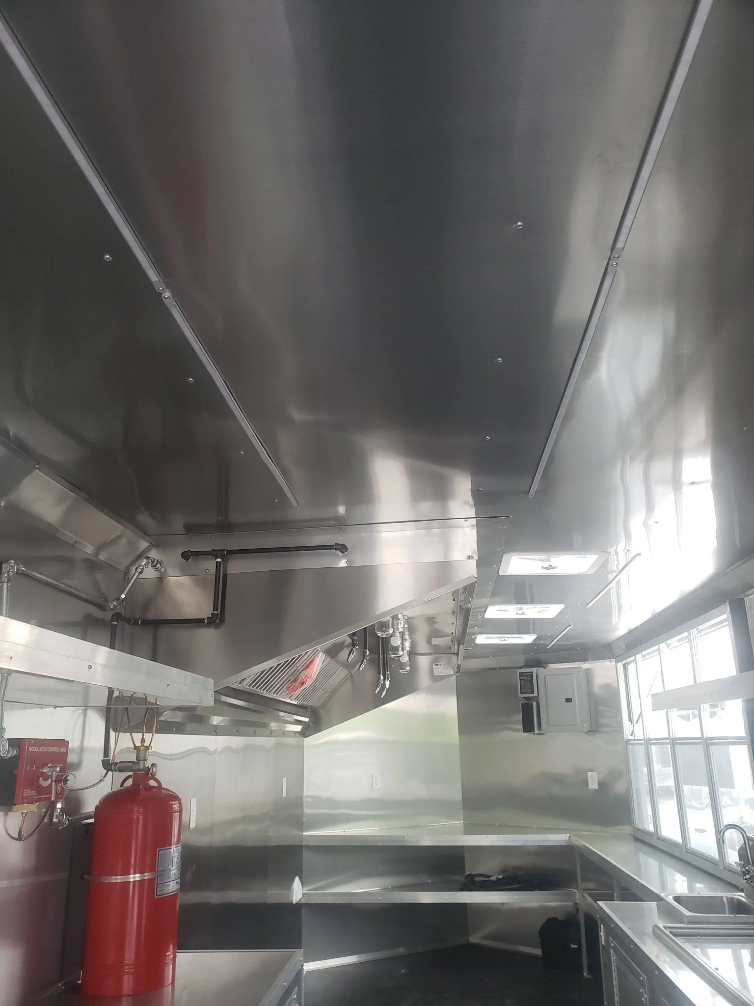8.5' x 22' White Concession Food Trailer