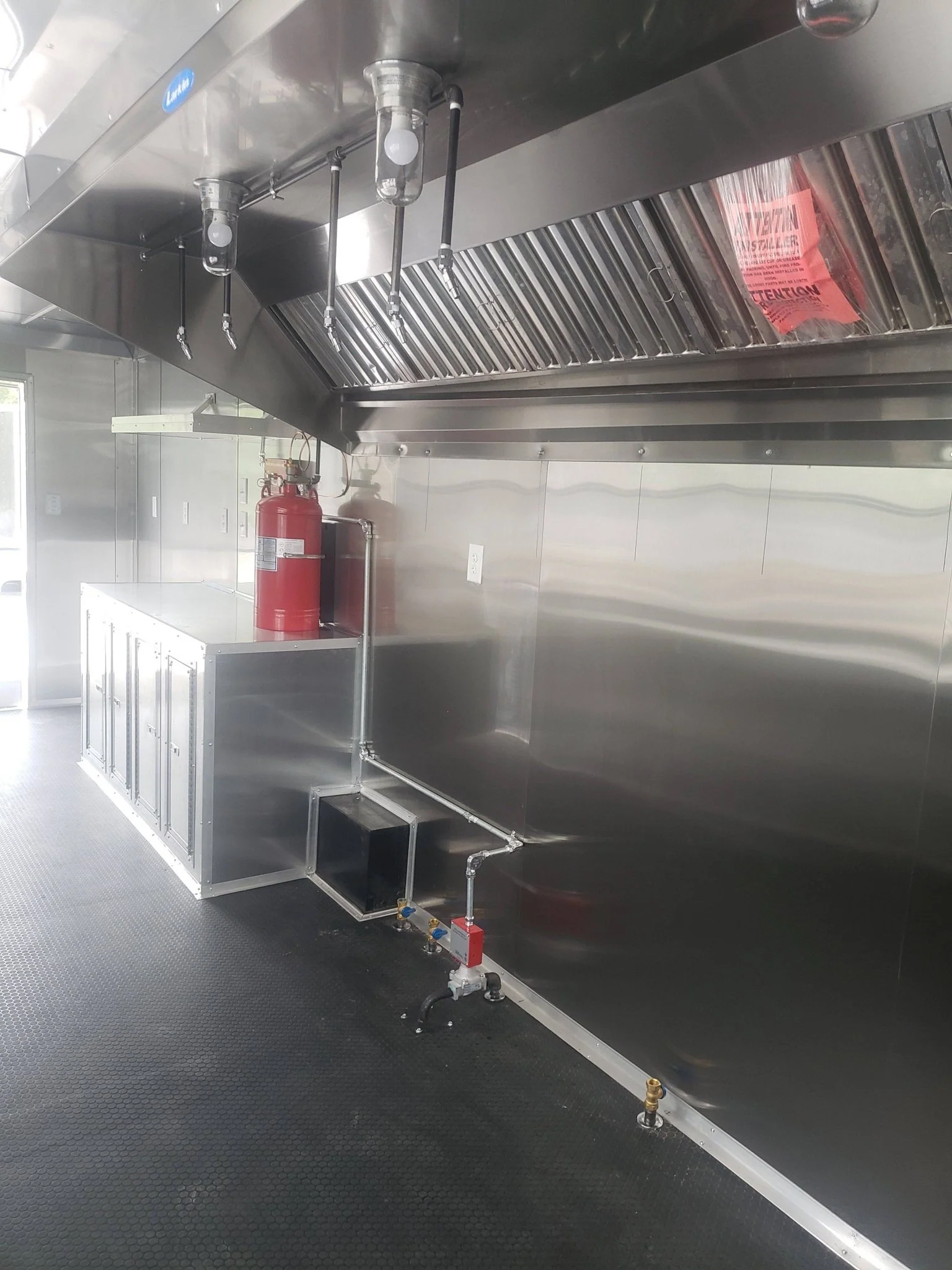 8.5' x 22' White Concession Food Trailer