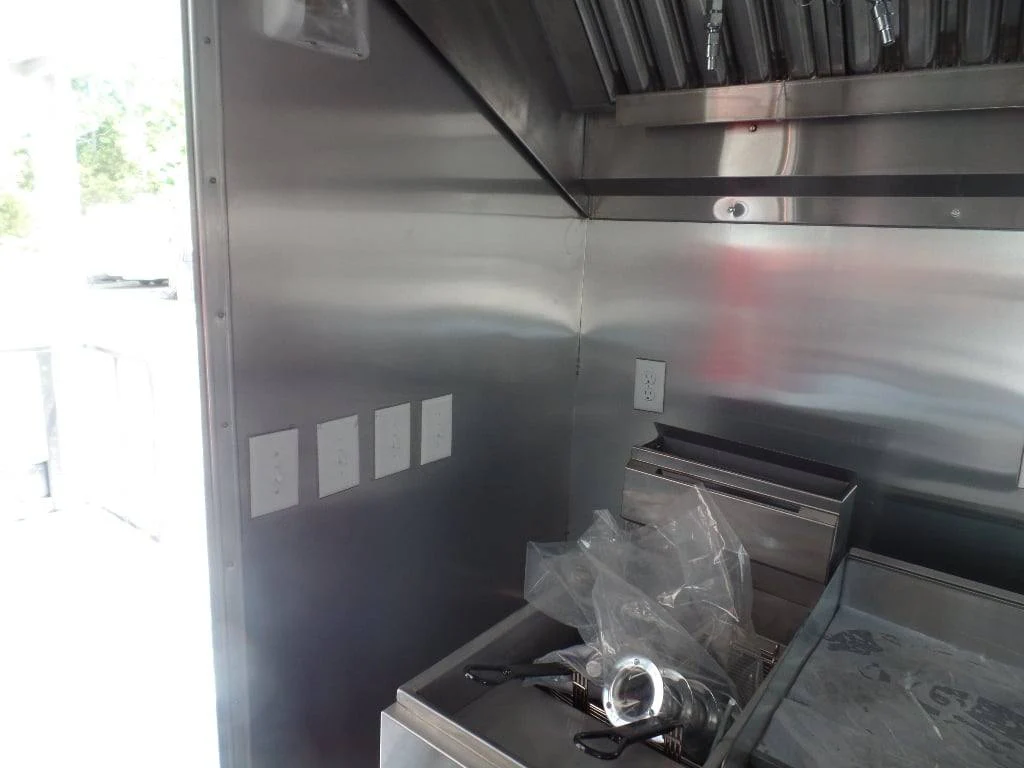 608-8.5-x-22-white-concession-porch-style-bbq-trailer-with-appliances-2.webp 8.5' x 22' White Concession Porch Style BBQ Trailer With Appliances