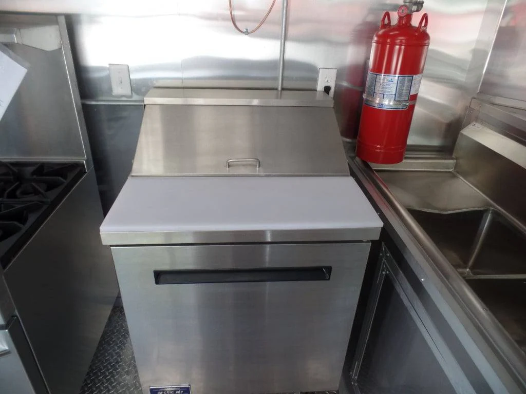 608-8.5-x-22-white-concession-porch-style-bbq-trailer-with-appliances-23.webp 8.5' x 22' White Concession Porch Style BBQ Trailer With Appliances
