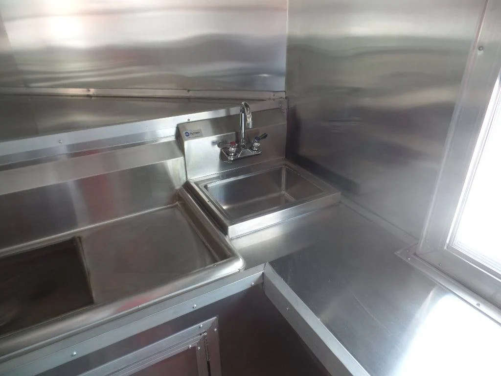 608-8.5-x-22-white-concession-porch-style-bbq-trailer-with-appliances-7.webp 8.5' x 22' White Concession Porch Style BBQ Trailer With Appliances