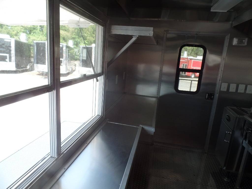 608-8.5-x-22-white-concession-porch-style-bbq-trailer-with-appliances-9.jpg 8.5' x 22' White Concession Porch Style BBQ Trailer With Appliances