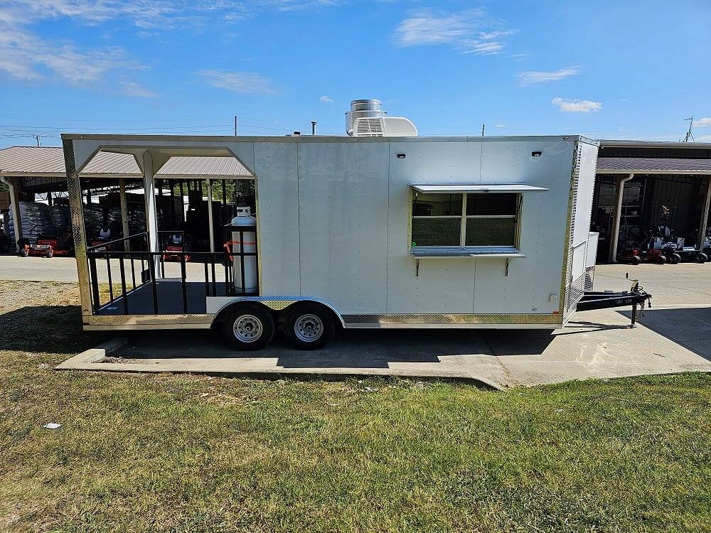 609-8.5-x-22-white-concession-trailer-bbq-porch-food-event-catering-10.jpg 8.5' X 22' White Concession Trailer BBQ Porch Food Event Catering