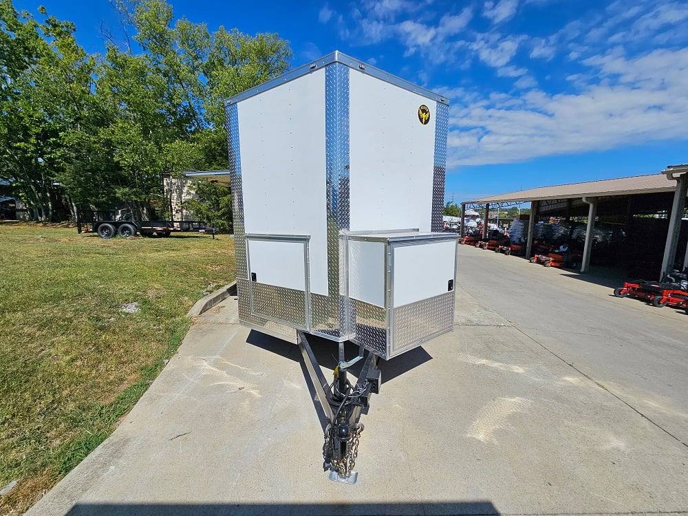 609-8.5-x-22-white-concession-trailer-bbq-porch-food-event-catering-2.jpg 8.5' X 22' White Concession Trailer BBQ Porch Food Event Catering