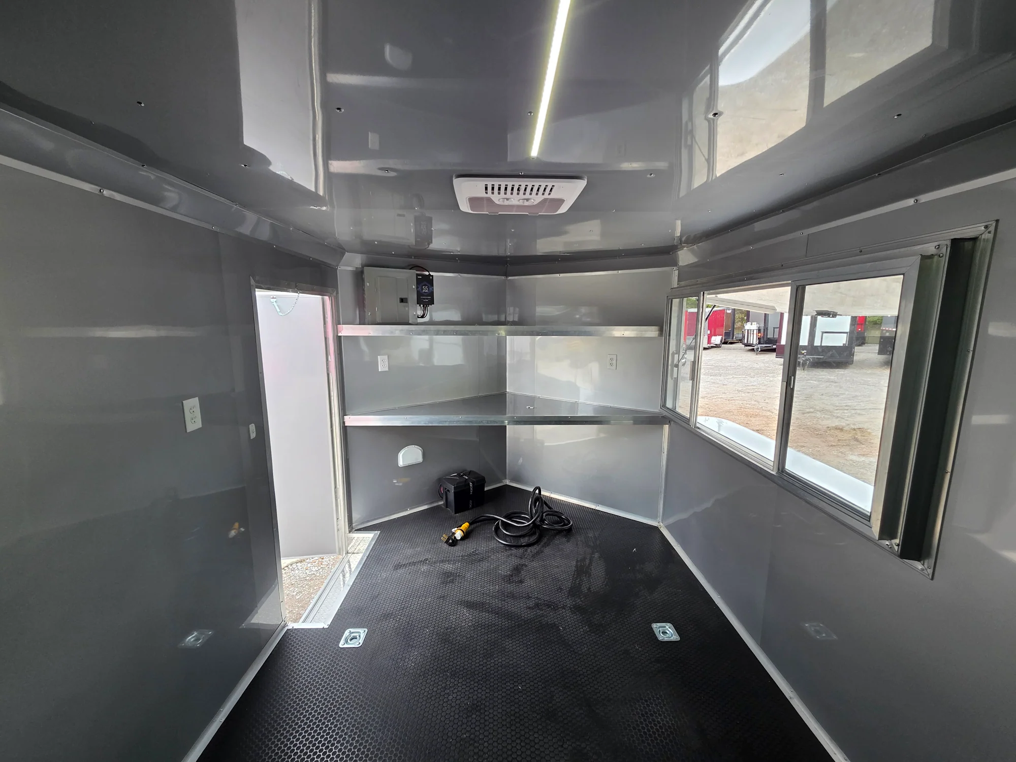 611-8.5-x-22-white-custom-concession-trailer-food-event-catering-14.webp 8.5' X 22' White Custom Concession Trailer Food Event Catering