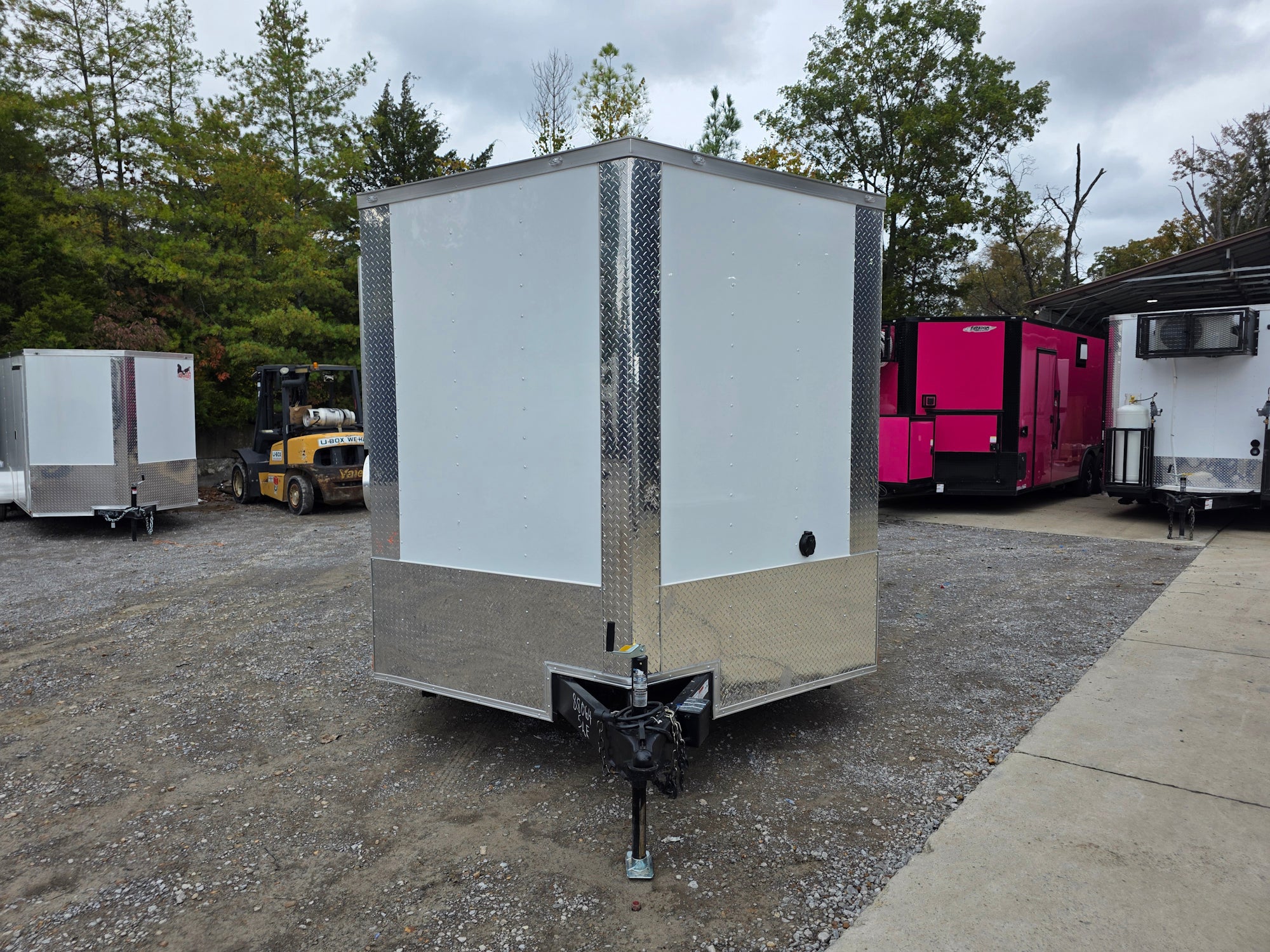 611-8.5-x-22-white-custom-concession-trailer-food-event-catering-2.jpg 8.5' X 22' White Custom Concession Trailer Food Event Catering