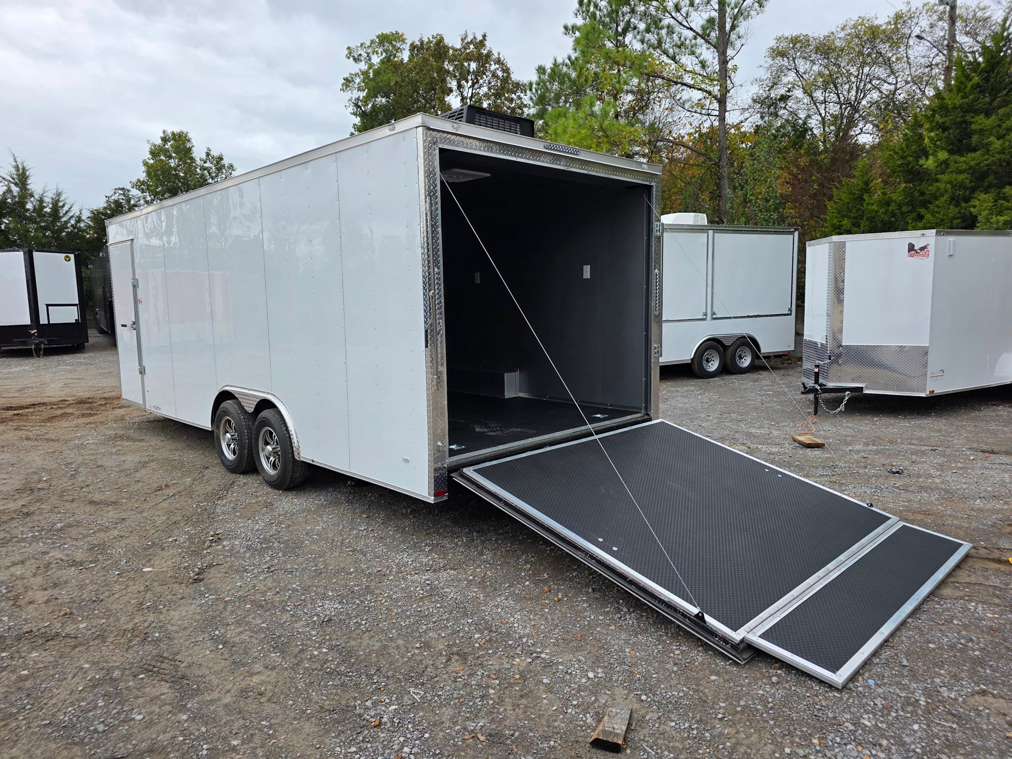 611-8.5-x-22-white-custom-concession-trailer-food-event-catering-20.jpg 8.5' X 22' White Custom Concession Trailer Food Event Catering