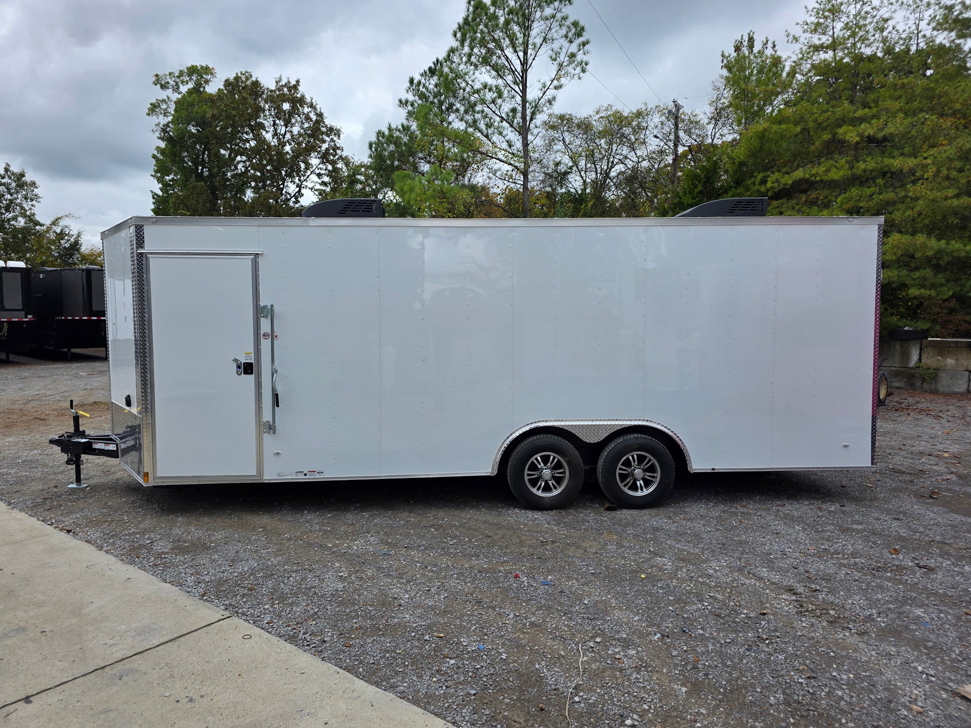 611-8.5-x-22-white-custom-concession-trailer-food-event-catering-4.jpg 8.5' X 22' White Custom Concession Trailer Food Event Catering