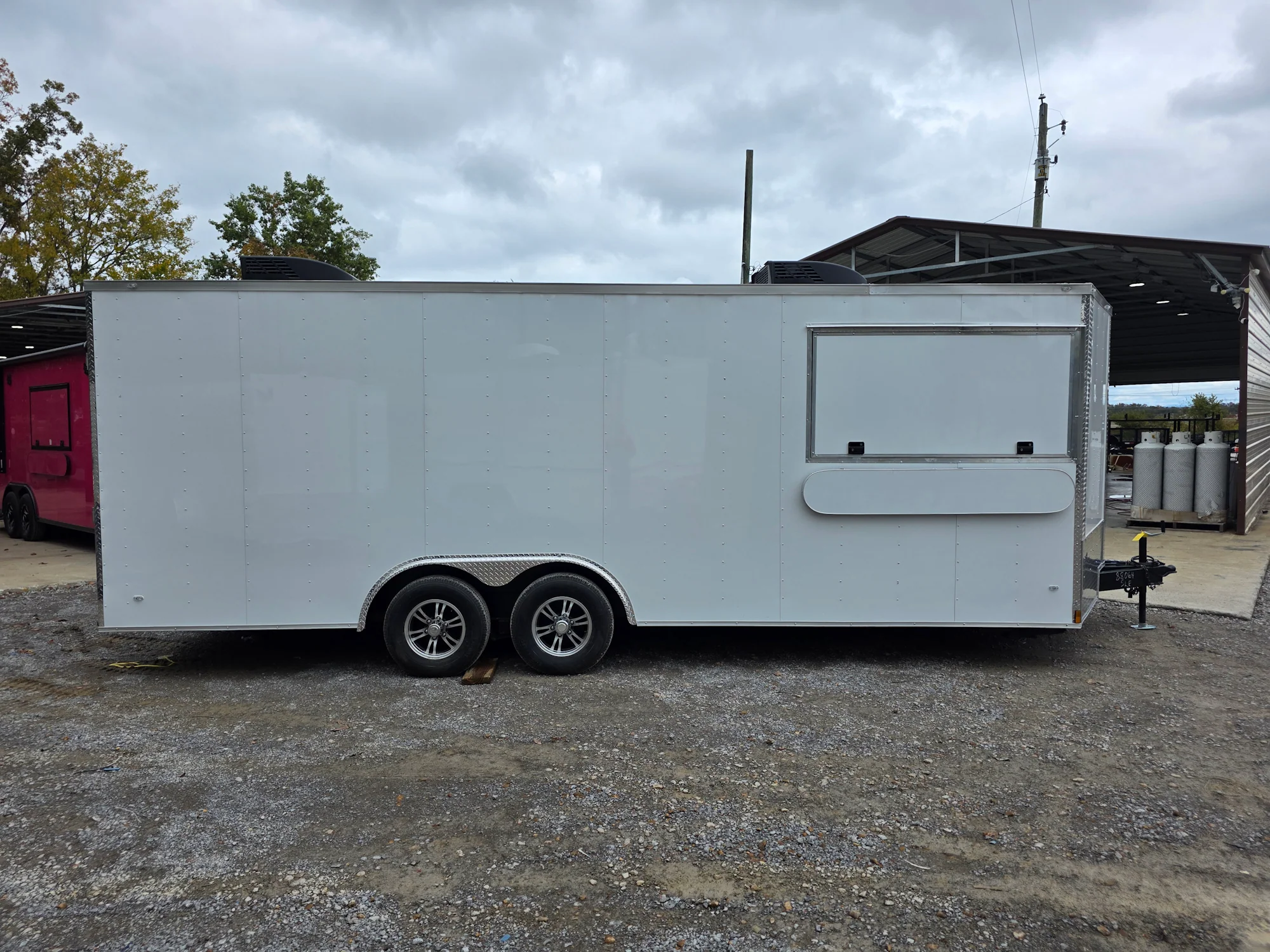 611-8.5-x-22-white-custom-concession-trailer-food-event-catering-9.webp 8.5' X 22' White Custom Concession Trailer Food Event Catering