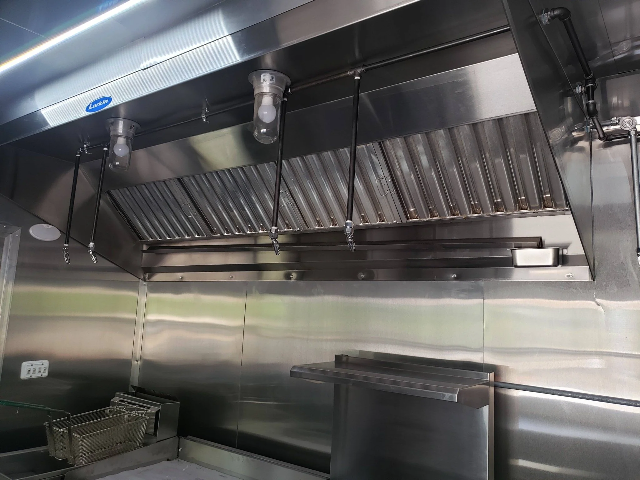 612-8.5-x-22-white-porch-style-food-vending-concession-trailer-with-appliances-21.webp 8.5' x 22' White Porch Style Food Vending Concession Trailer with Appliances