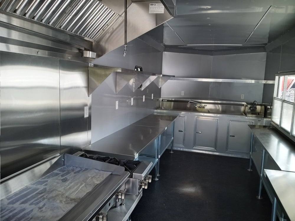 613-8.5-x-22-white-v-nose-event-concession-trailer-with-appliances-17.jpg 8.5' x 22' White V-Nose Event Concession Trailer with Appliances