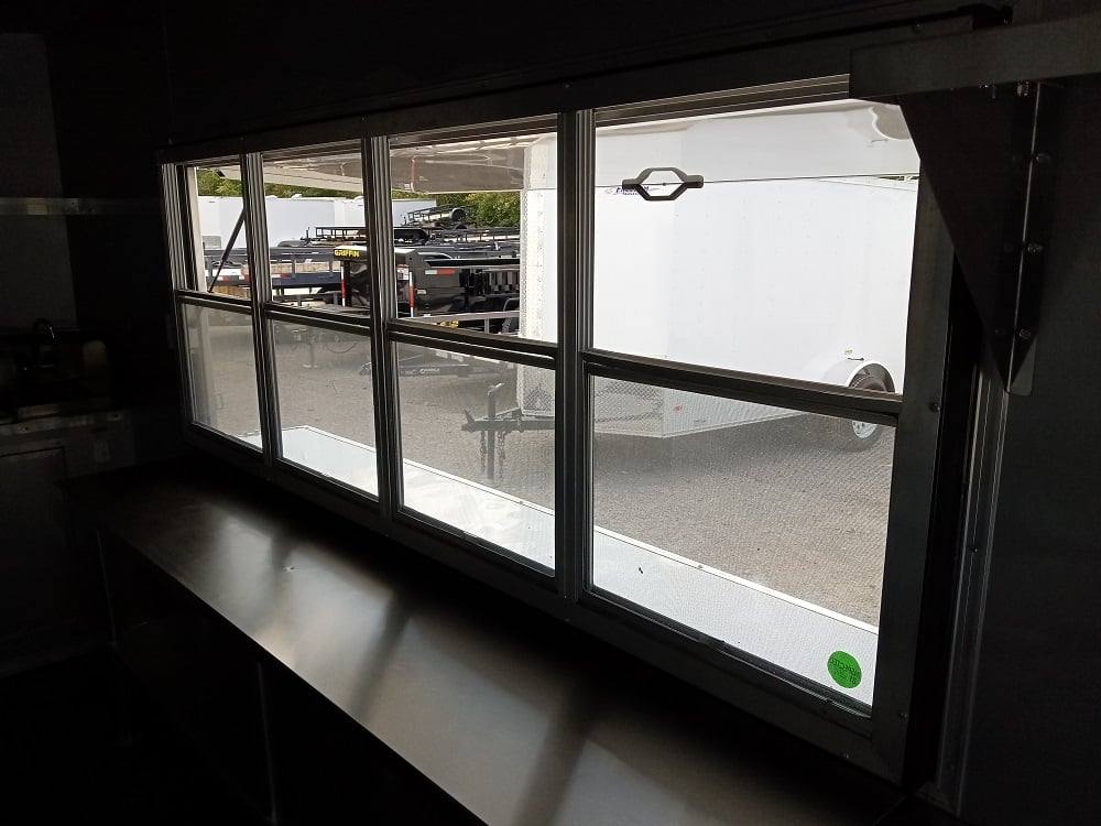 613-8.5-x-22-white-v-nose-event-concession-trailer-with-appliances-29.jpg 8.5' x 22' White V-Nose Event Concession Trailer with Appliances