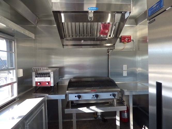 614-8.5-x-22-yellow-concession-bbq-food-event-catering-trailer-20.jpg 8.5' x 22' Yellow Concession BBQ Food Event Catering Trailer