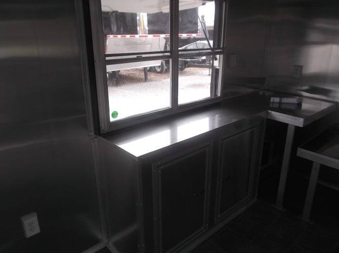 614-8.5-x-22-yellow-concession-bbq-food-event-catering-trailer-32.jpg 8.5' x 22' Yellow Concession BBQ Food Event Catering Trailer