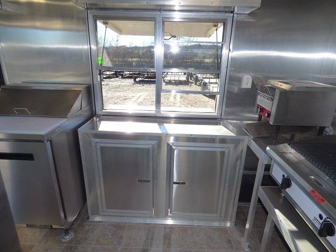 614-8.5-x-22-yellow-concession-bbq-food-event-catering-trailer-46.jpg 8.5' x 22' Yellow Concession BBQ Food Event Catering Trailer