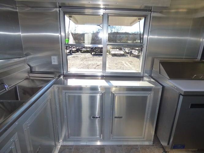 614-8.5-x-22-yellow-concession-bbq-food-event-catering-trailer-51.jpg 8.5' x 22' Yellow Concession BBQ Food Event Catering Trailer