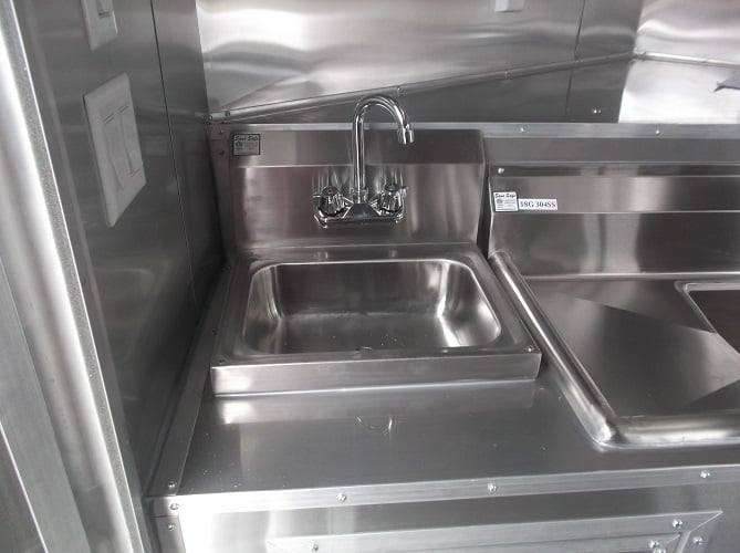 615-8.5-x-22-yellow-concession-bbq-food-trailer-with-appliances-12.jpg 8.5' x 22' Yellow Concession BBQ Food Trailer With Appliances