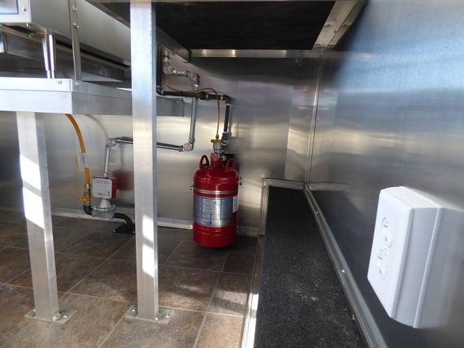 615-8.5-x-22-yellow-concession-bbq-food-trailer-with-appliances-15.jpg 8.5' x 22' Yellow Concession BBQ Food Trailer With Appliances