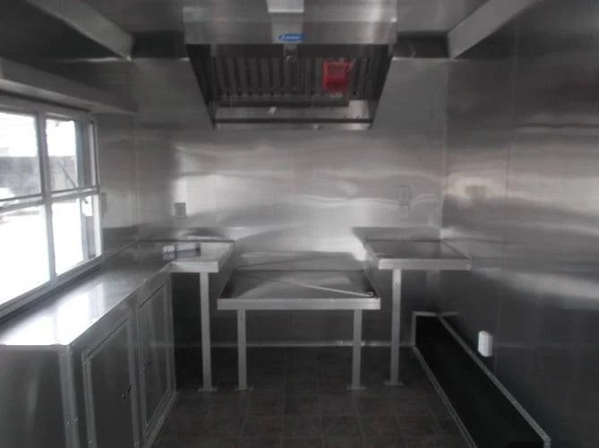 615-8.5-x-22-yellow-concession-bbq-food-trailer-with-appliances-34.webp 8.5' x 22' Yellow Concession BBQ Food Trailer With Appliances