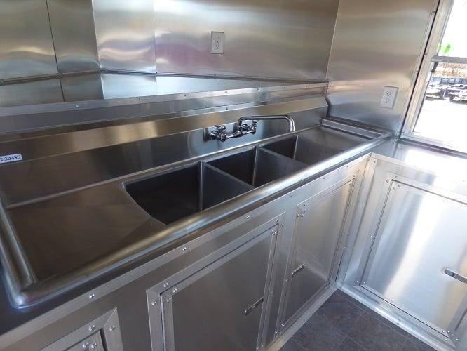 615-8.5-x-22-yellow-concession-bbq-food-trailer-with-appliances-4.jpg 8.5' x 22' Yellow Concession BBQ Food Trailer With Appliances
