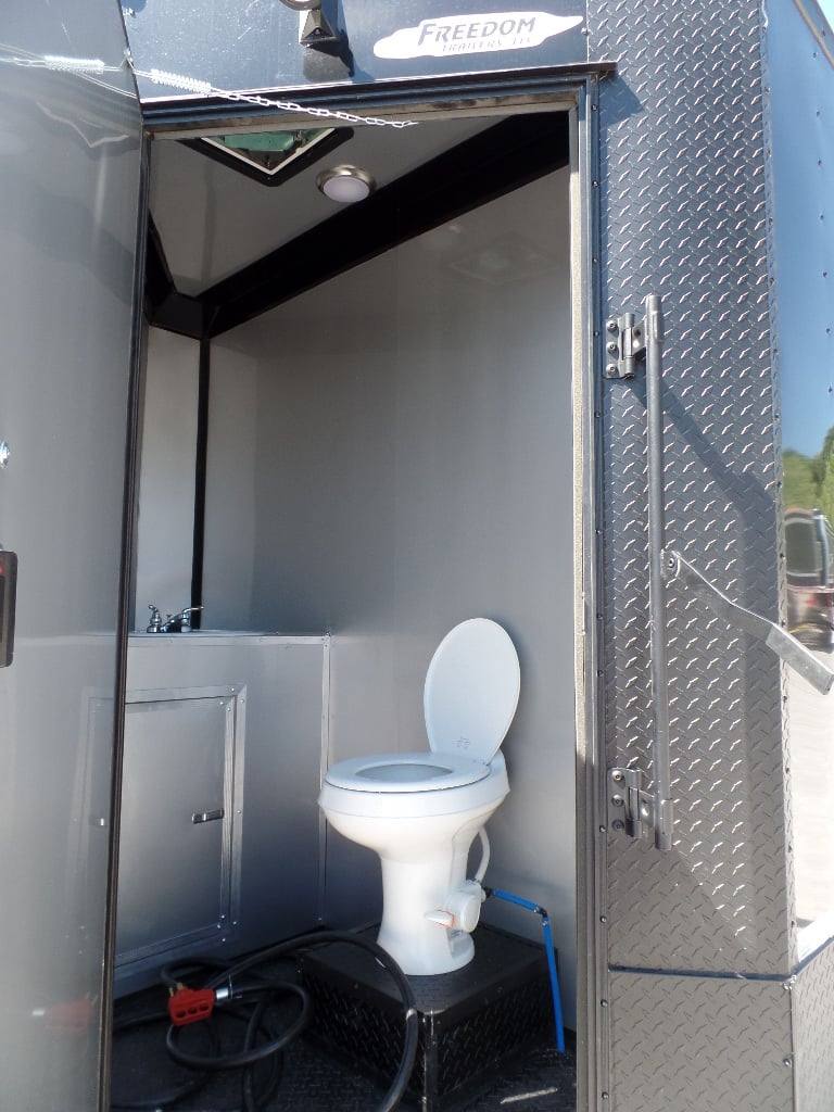 8.5' x 23' Concession Black BBQ Food Trailer With Appliances