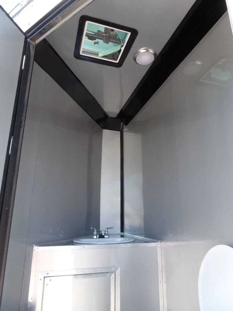 8.5' x 23' Concession Black BBQ Food Trailer With Appliances
