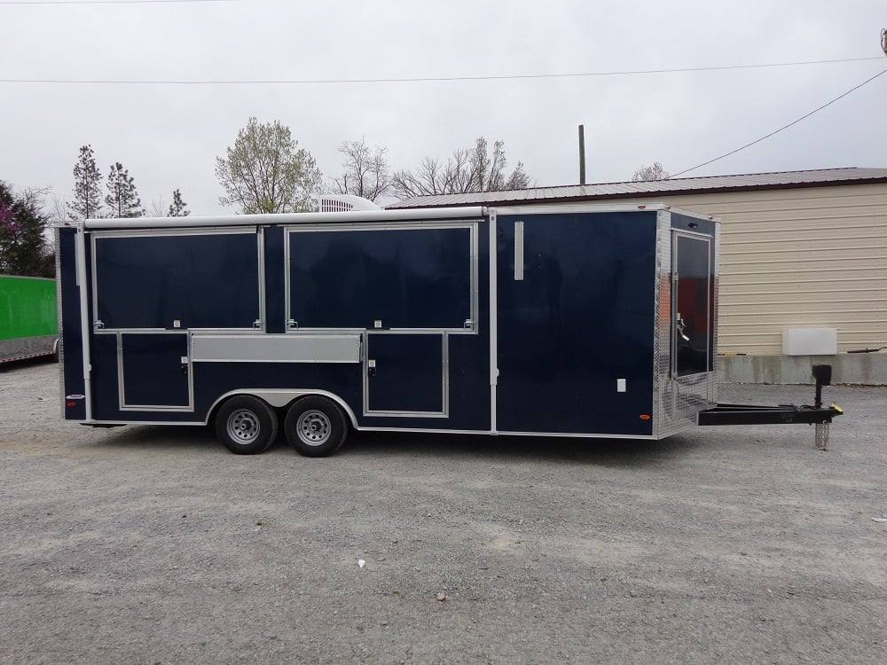 617-8.5-x-23-indigo-blue-concession-food-trailer-3.jpg 8.5' x 23' Indigo Blue Concession Food Trailer