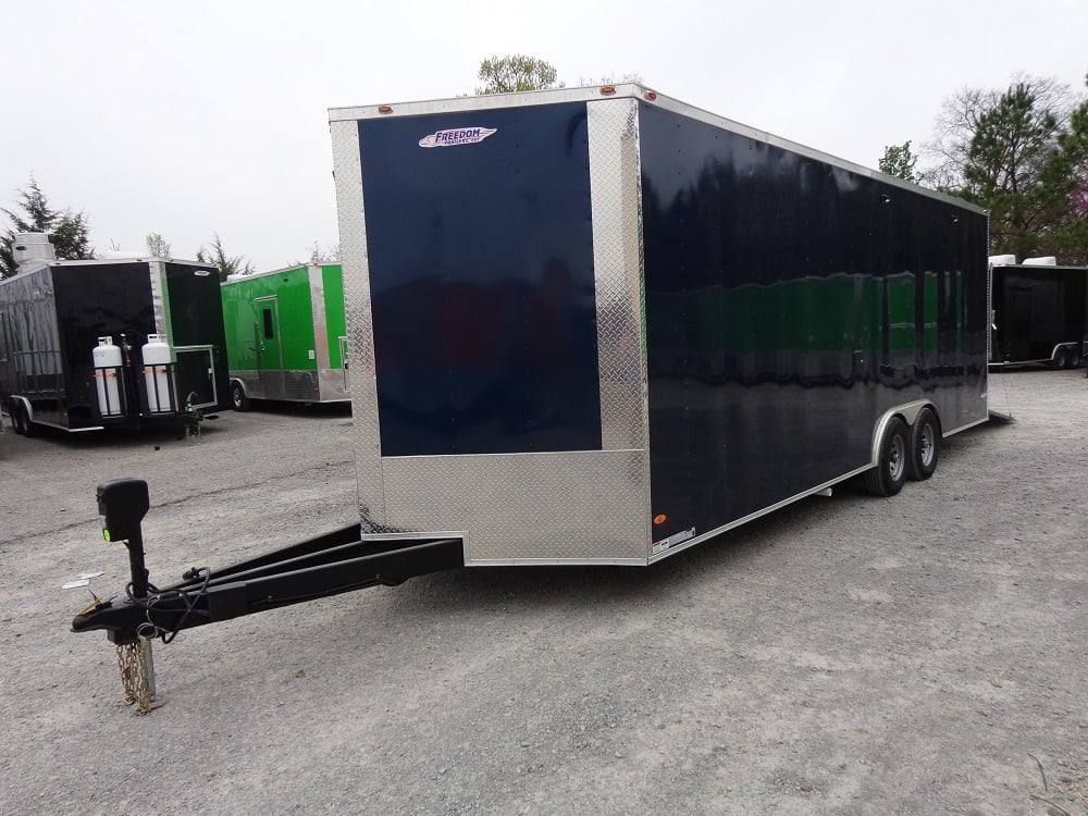617-8.5-x-23-indigo-blue-concession-food-trailer-8.jpg 8.5' x 23' Indigo Blue Concession Food Trailer