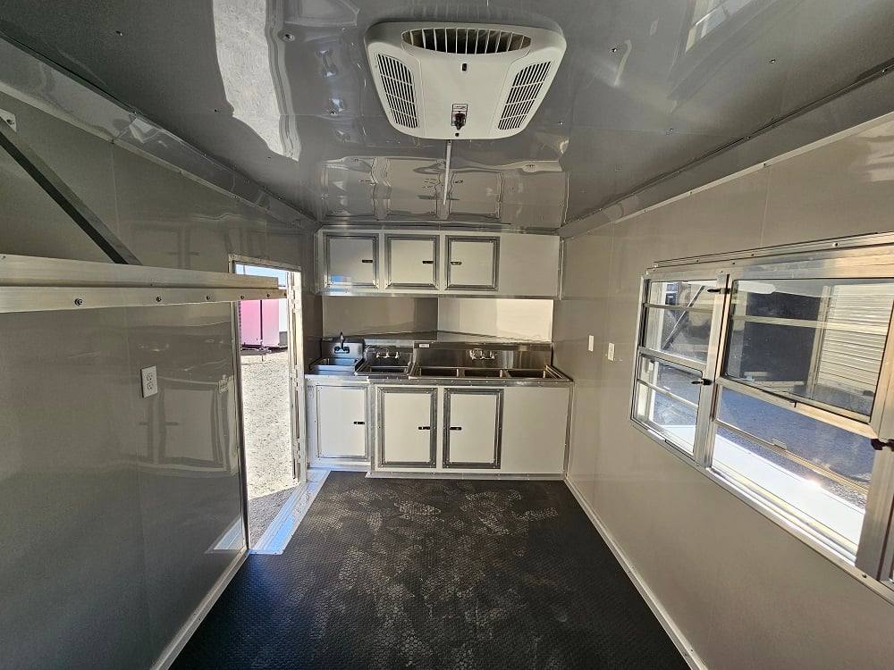 618-8.5-x-23-white-pizza-concession-trailer-vending-34.jpg 8.5' X 23' White Pizza Concession Trailer Vending