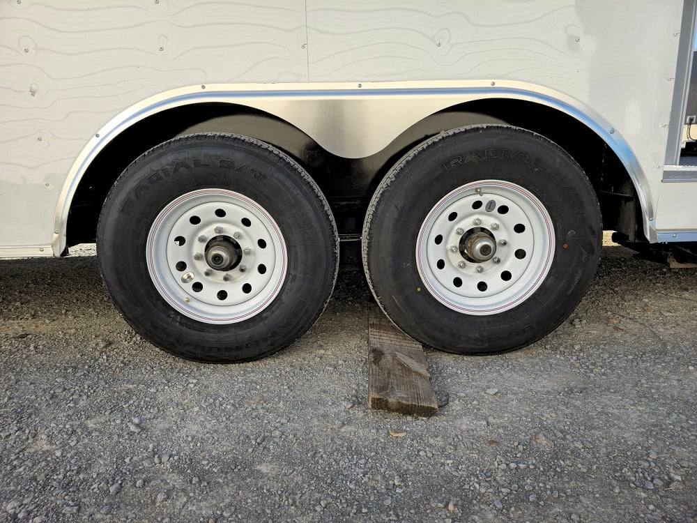 618-8.5-x-23-white-pizza-concession-trailer-vending-7.jpg 8.5' X 23' White Pizza Concession Trailer Vending
